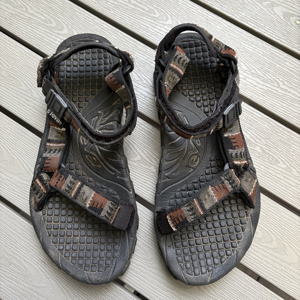 TEVA Original Universal Sandal Outdoor Waterproof Hiking Tribal Aztec Womens 8